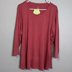 NWT J. Jill Women's Long Sleeve Top